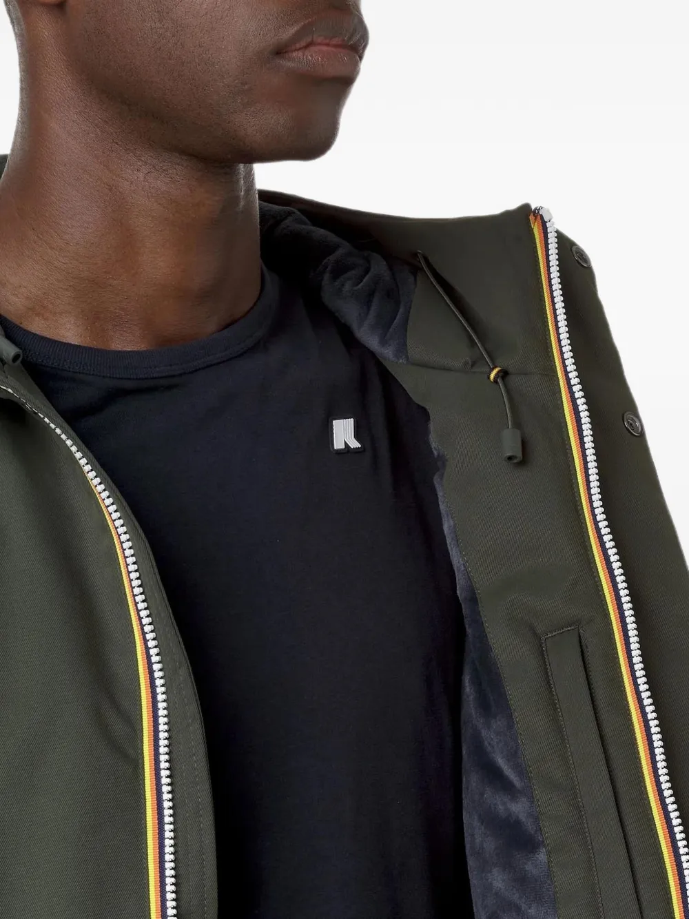 K-Way Jacko jack met capuchon Groen