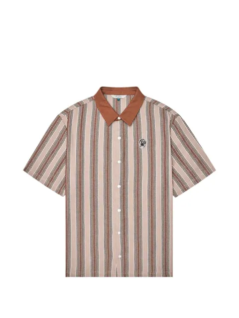 Malbon Golf Stealie Blanket vertical-stripe polo shirt