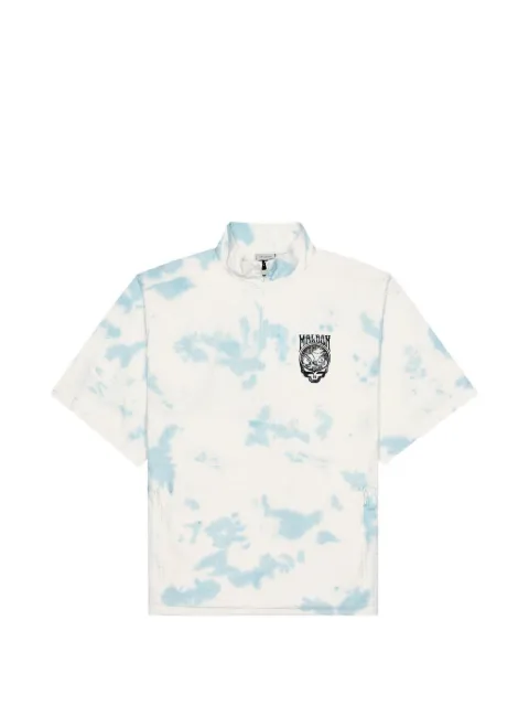 Malbon Golf Pine Reflection tie-dye graphic-print windshirt