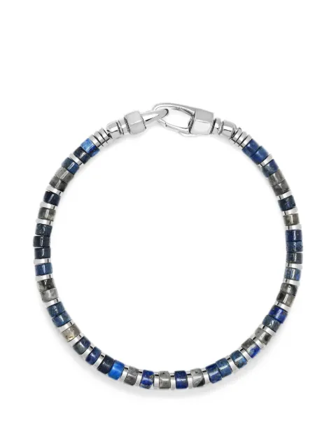 Nialaya Jewelry beaded logo-engraved bracelets