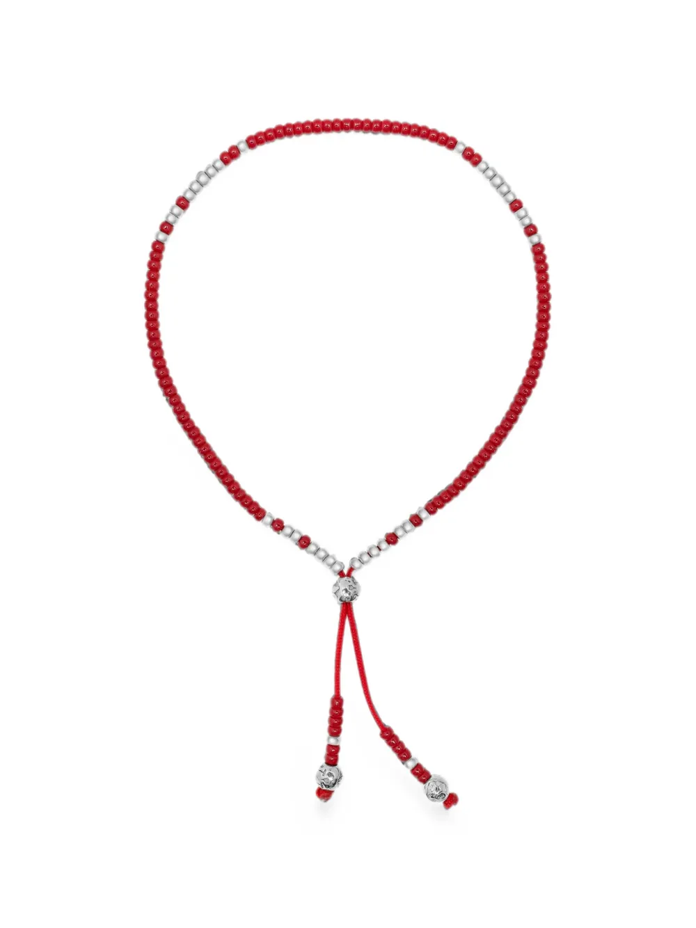 Nialaya Jewelry Bracciale con coulisse - Rosso