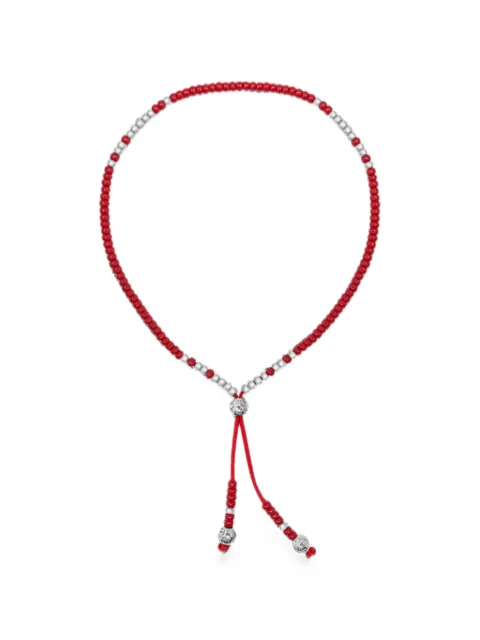 Nialaya Jewelry pulsera de cuentas con cordón