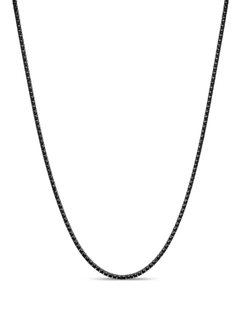 Nialaya Jewelry collar tennis con detalle CZ