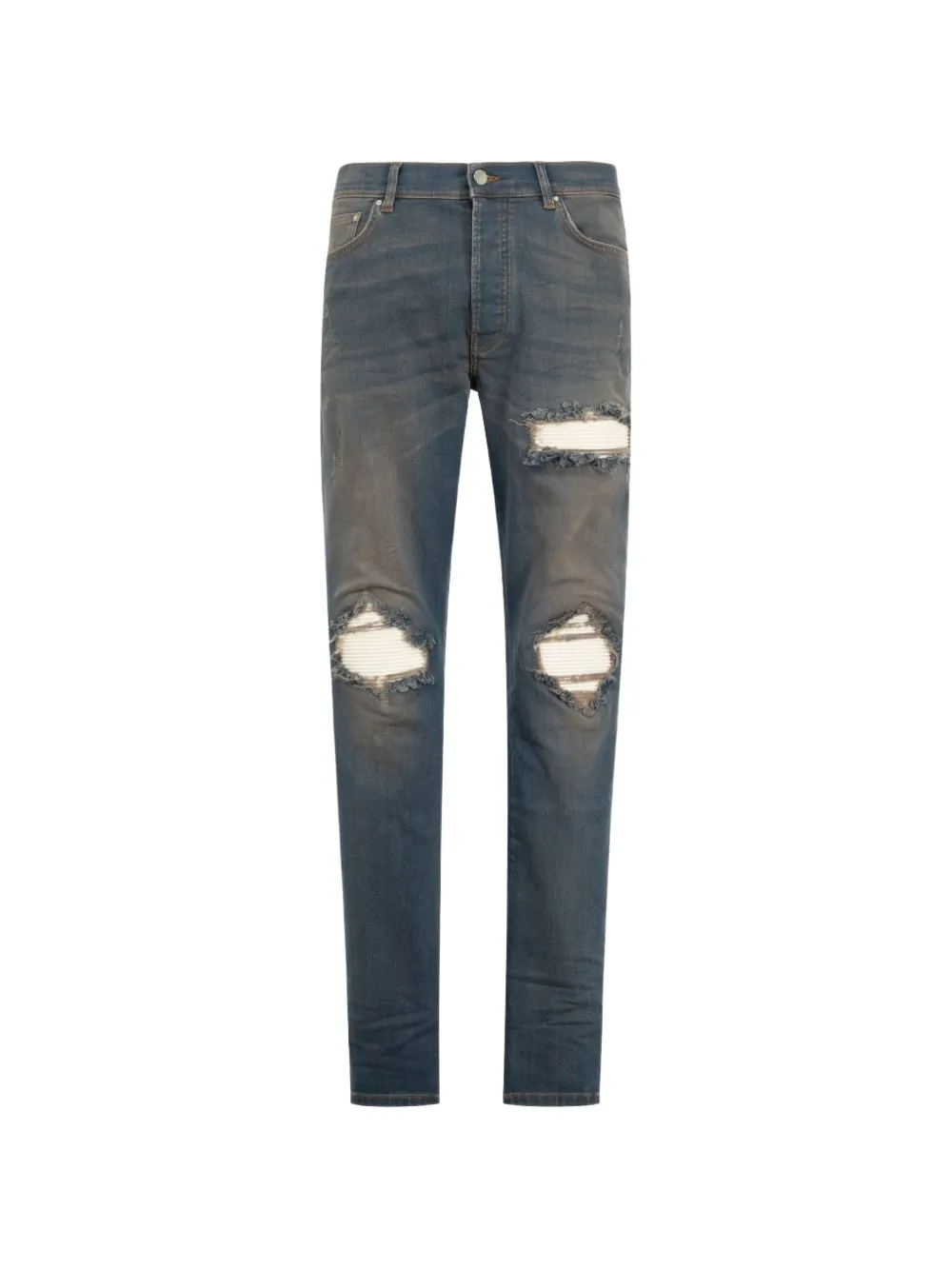 AMIRI Jeans con effetto vissuto - Blu