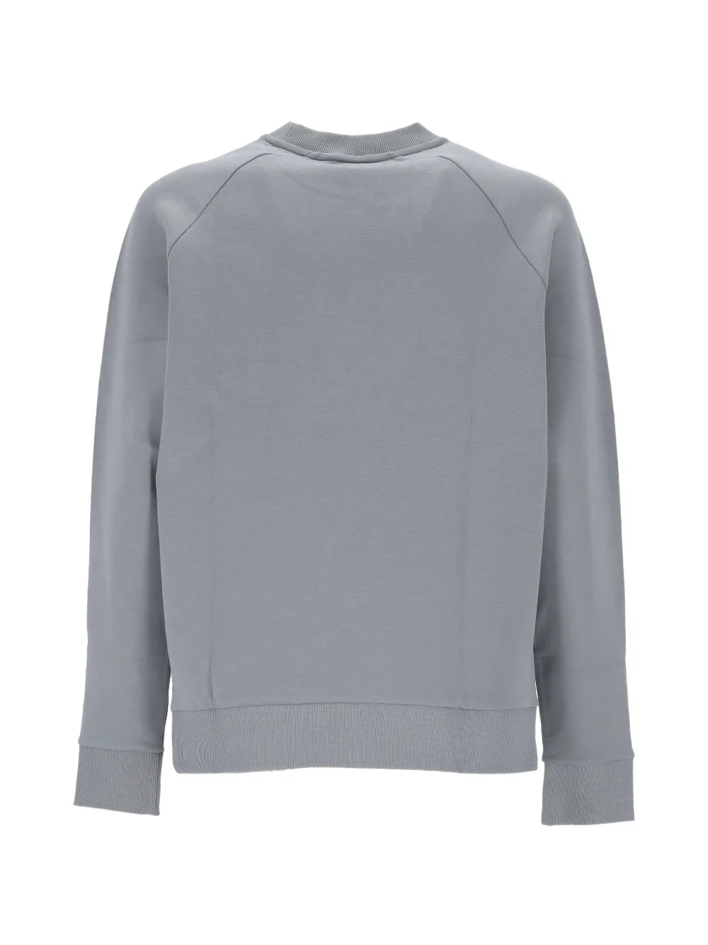 BOSS Sweater met ronde hals en logo Grijs