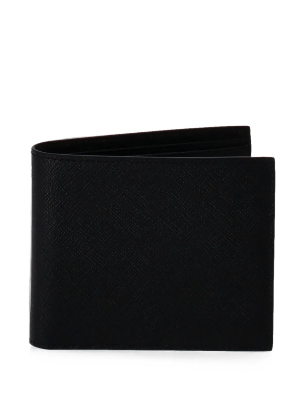 GIANNI CUCCUINI Saffiano leather wallet - Nero