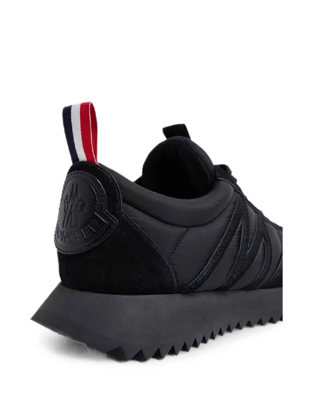 Moncler Pacey panelled sneakers Zwart