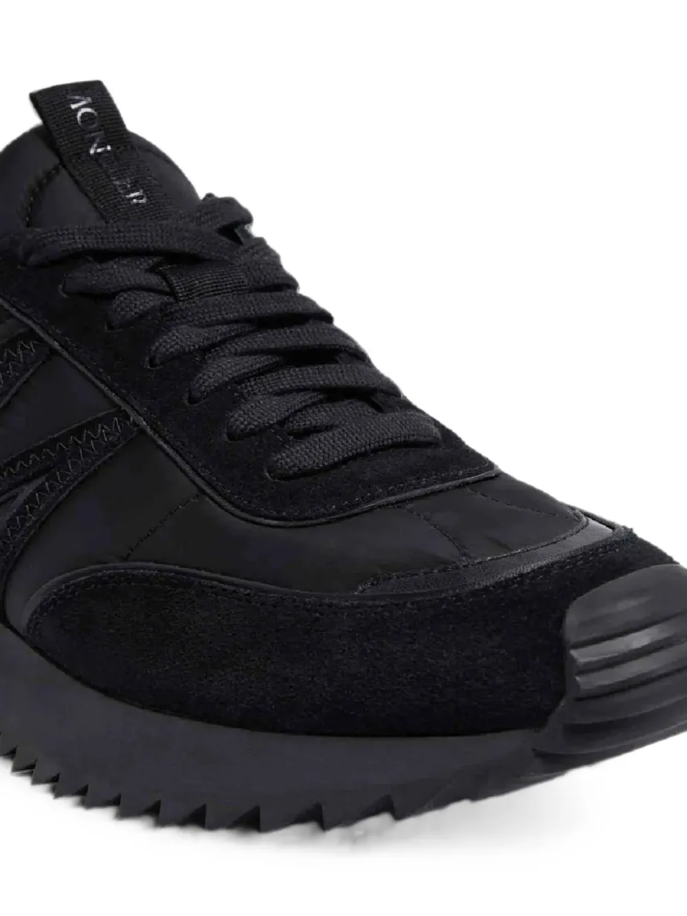 Moncler Pacey panelled sneakers Zwart