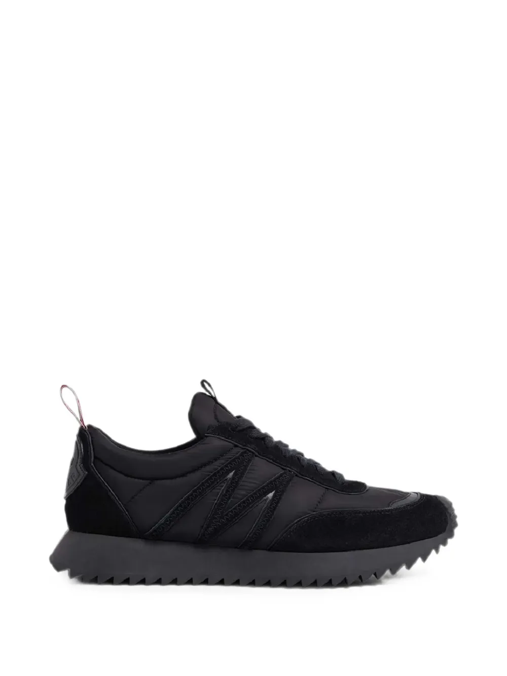 Moncler Pacey panelled sneakers Zwart