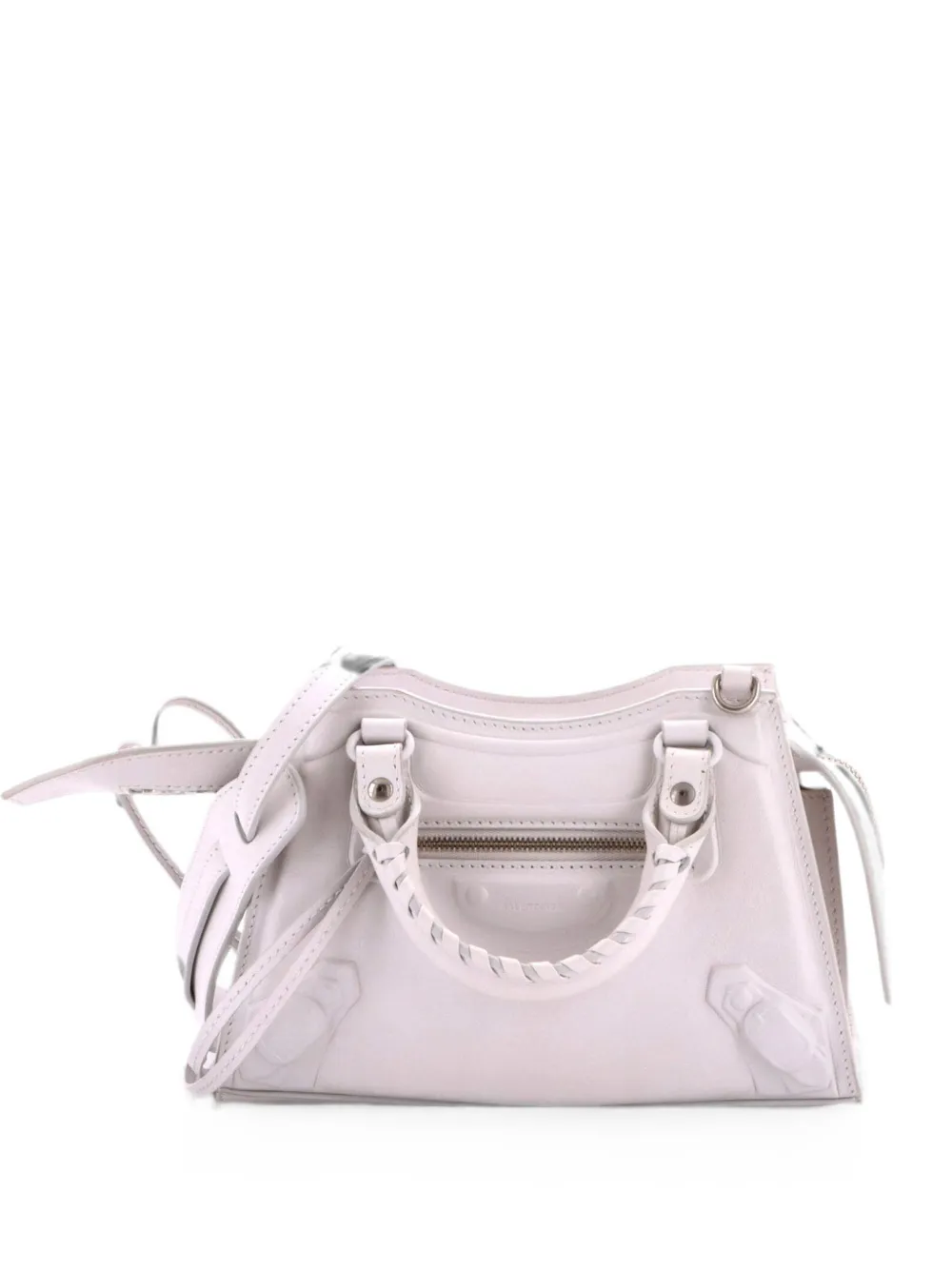 Balenciaga Pre-Owned Neo Classic City Bag Leather Mini shoulder bag - White