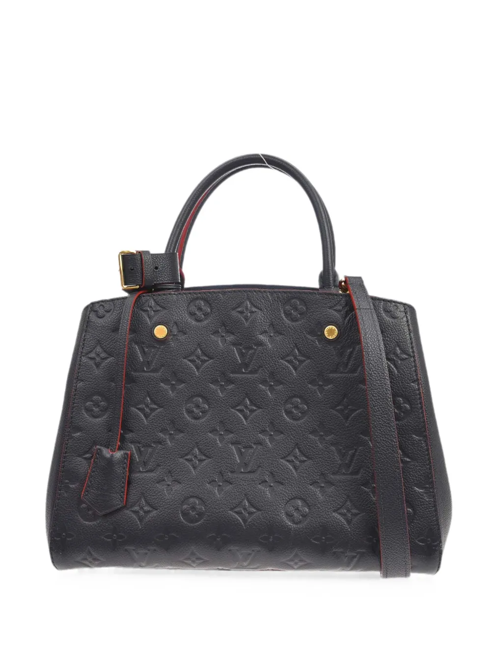 Louis Vuitton Pre-Owned 2019 Monogram Empreinte Montaigne MM handbag - Nero
