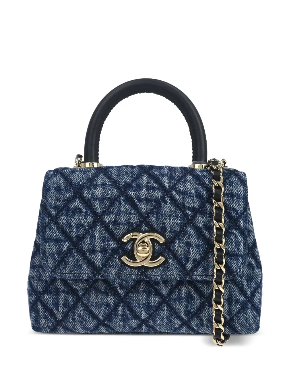 CHANEL Pre-Owned 2020s Coco Handle handbag - Blu