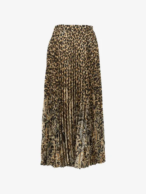 ETRO Rock mit Leopardenprint