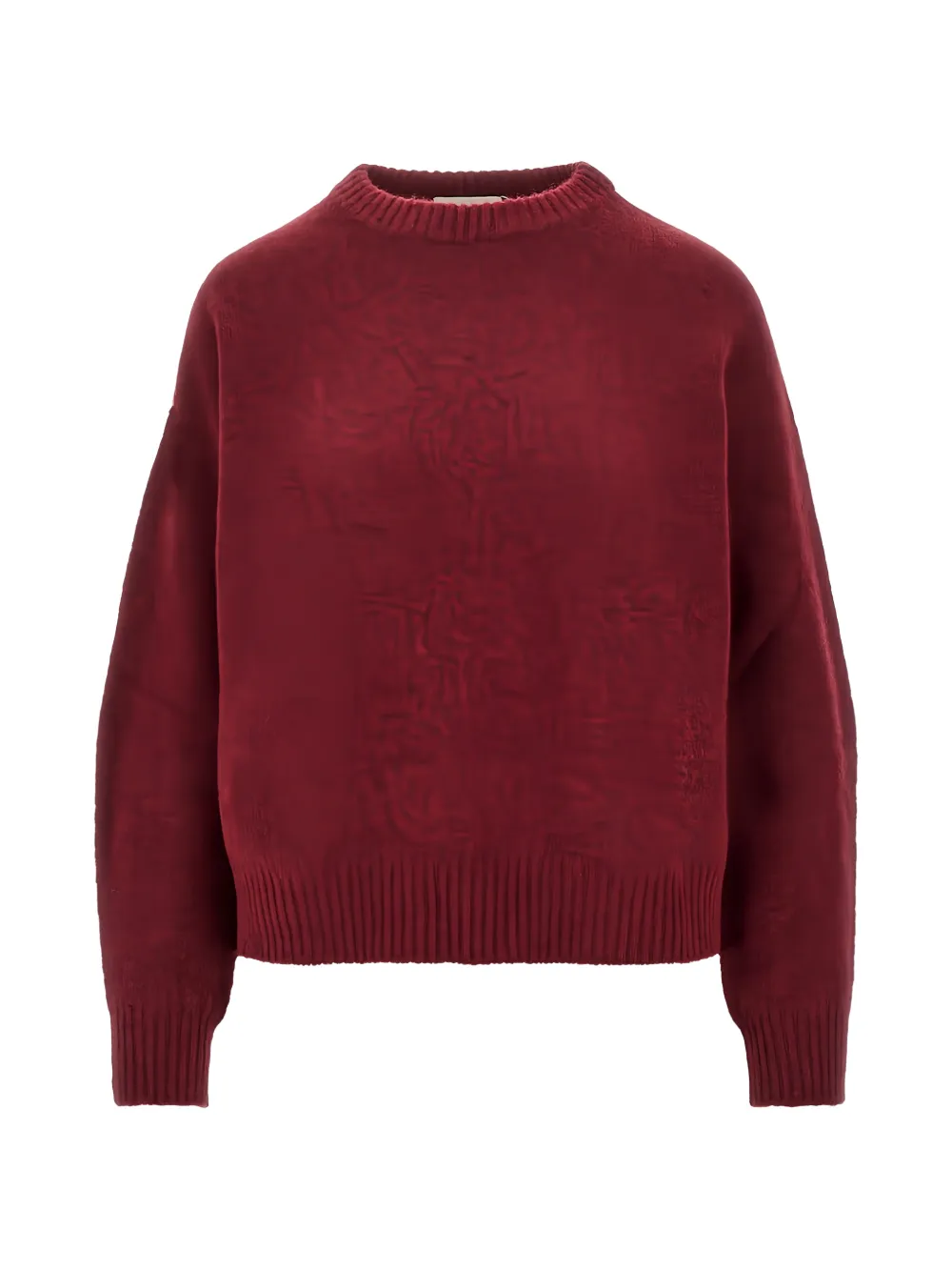 Weekend Max Mara alpaca and wool-blend sweater - bordeaux - Rosso