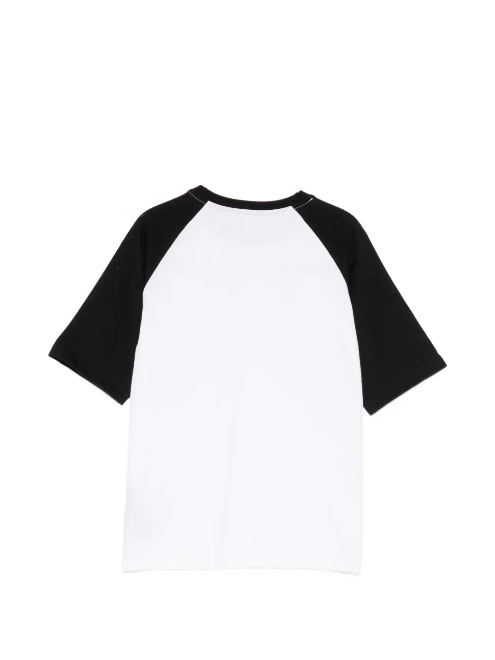 Balmain Kids T-shirt met logoprint en raglan mouwen Wit