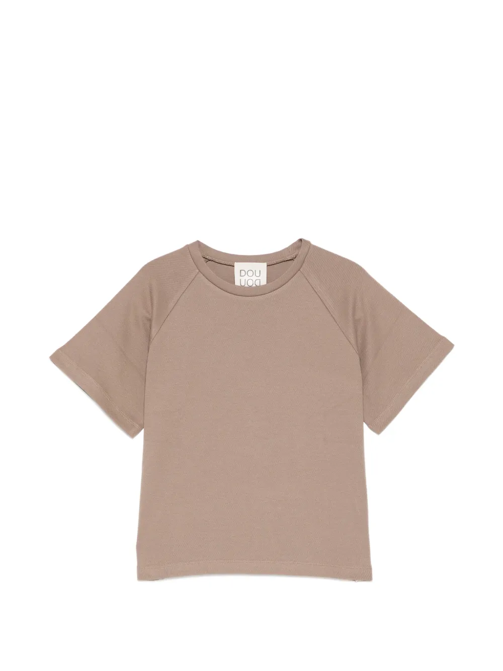 Douuod Kids raglan-sleeve T-shirt - Marrone