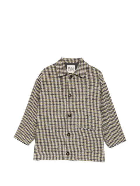 Douuod Kids check-pattern jacket