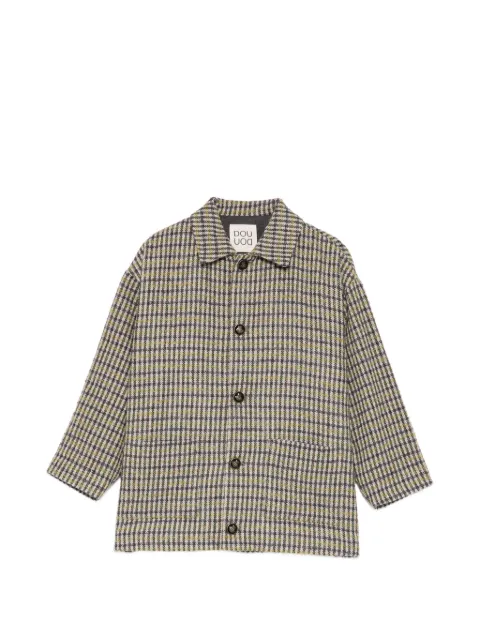 Douuod Kids check-pattern jacket