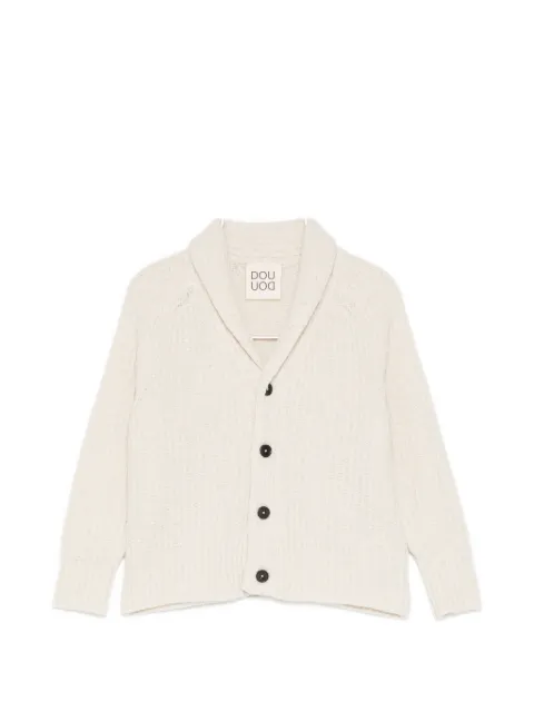 Douuod Kids ribbed-knit cardigan
