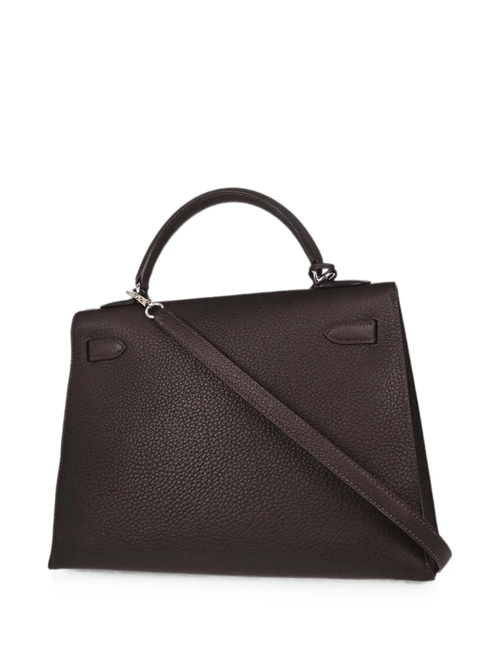 Hermès Pre-owned 2007 Fjord Kelly 32 Sellier Tote Bag in Brown, view 2