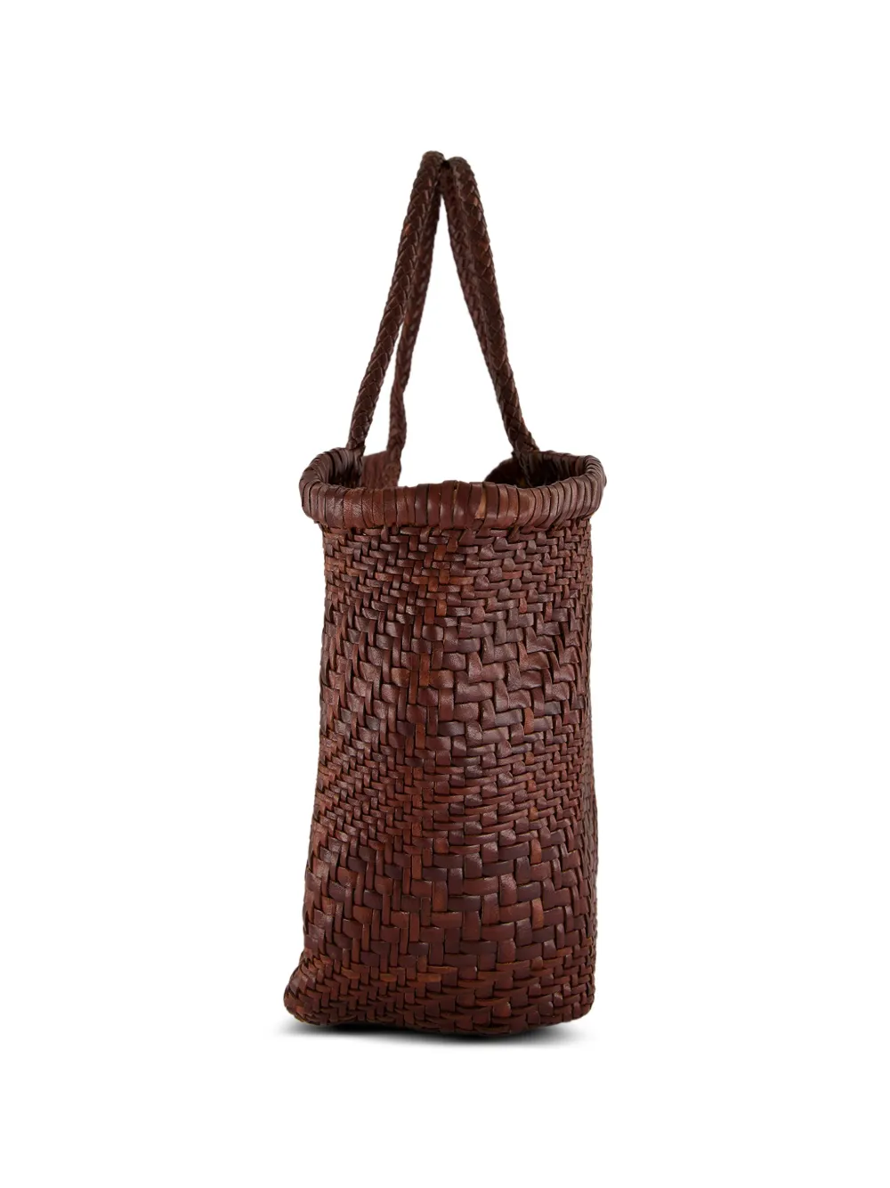 DRAGON DIFFUSION Nantucket leren shopper Bruin