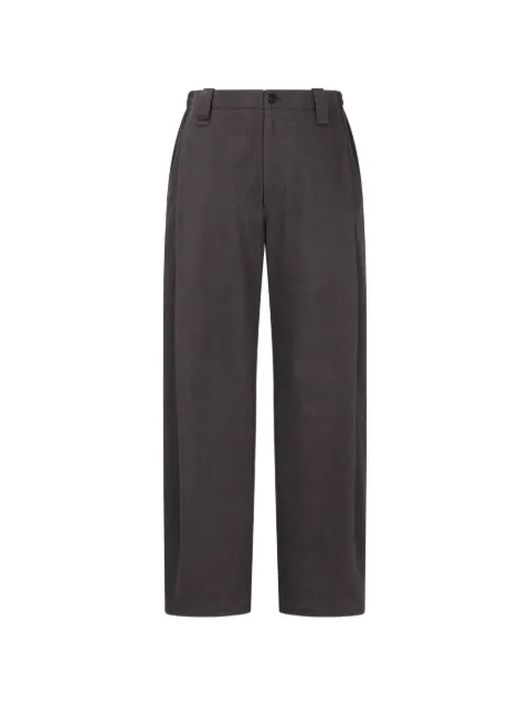 TOMBOY drawstring-waist cotton trousers