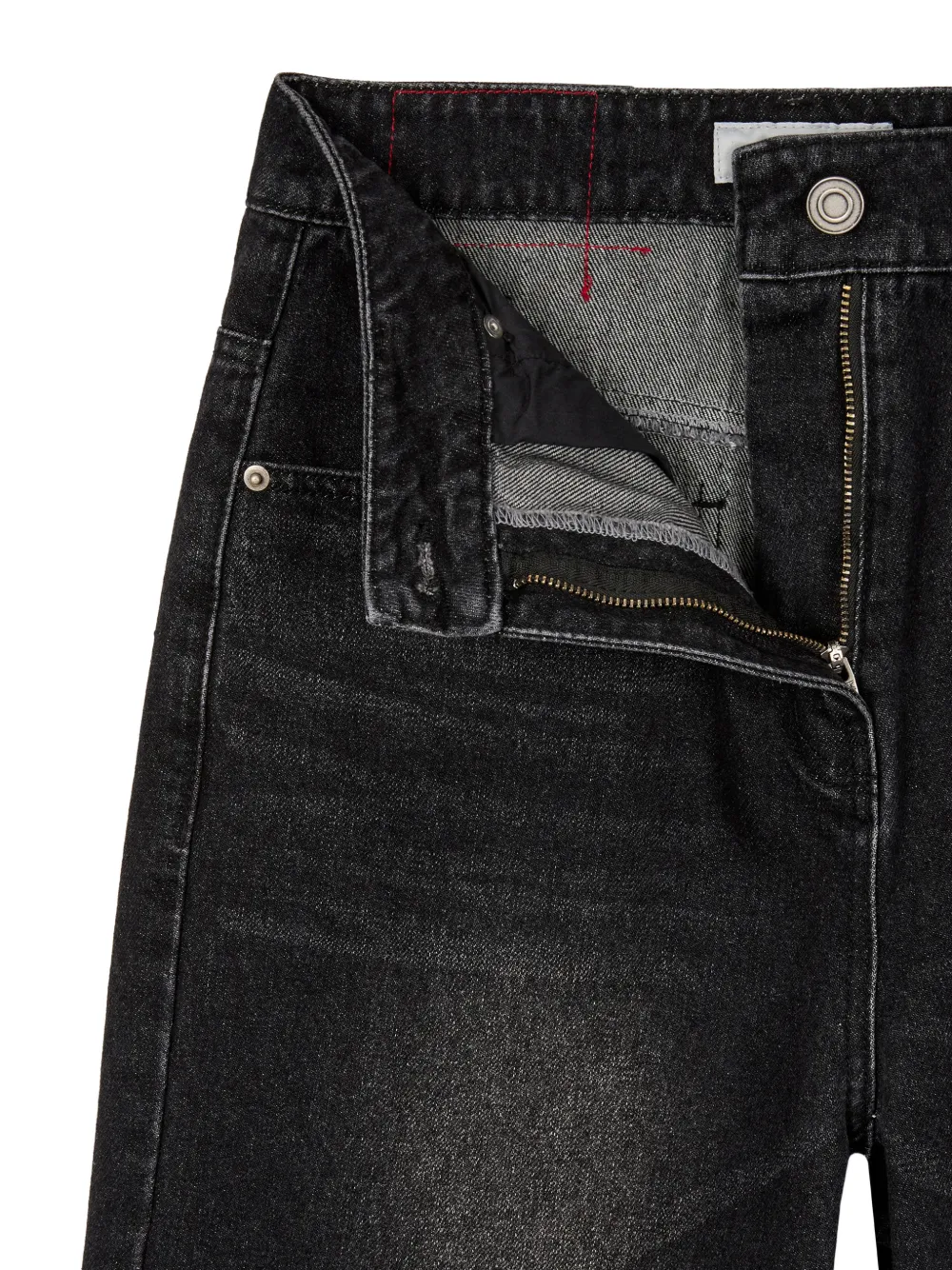 TOMBOY Jeans met wijde pijpen Zwart