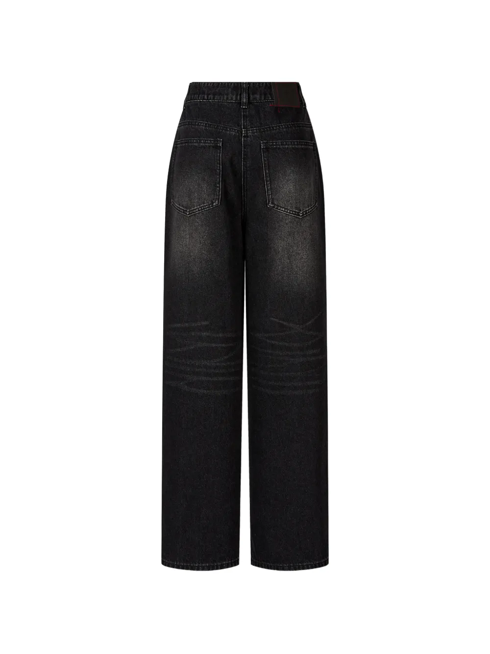 TOMBOY Jeans met wijde pijpen Zwart