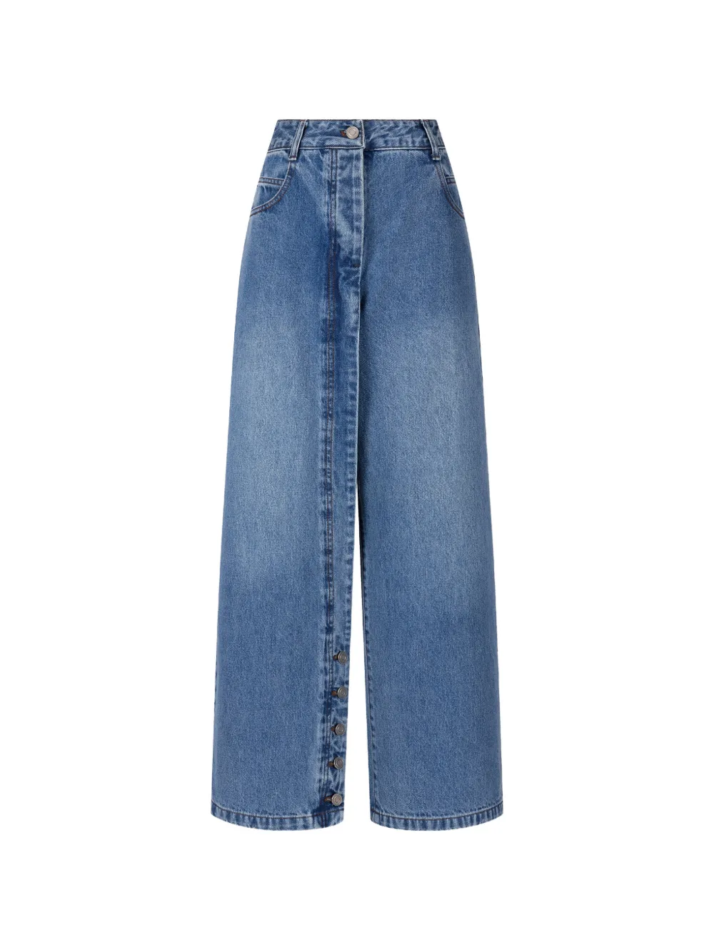 TOMBOY Jeans a gamba ampia - Blu