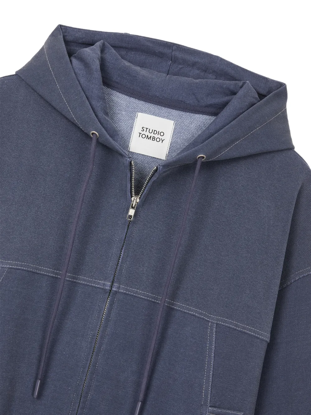 TOMBOY Hoodie met rits Blauw