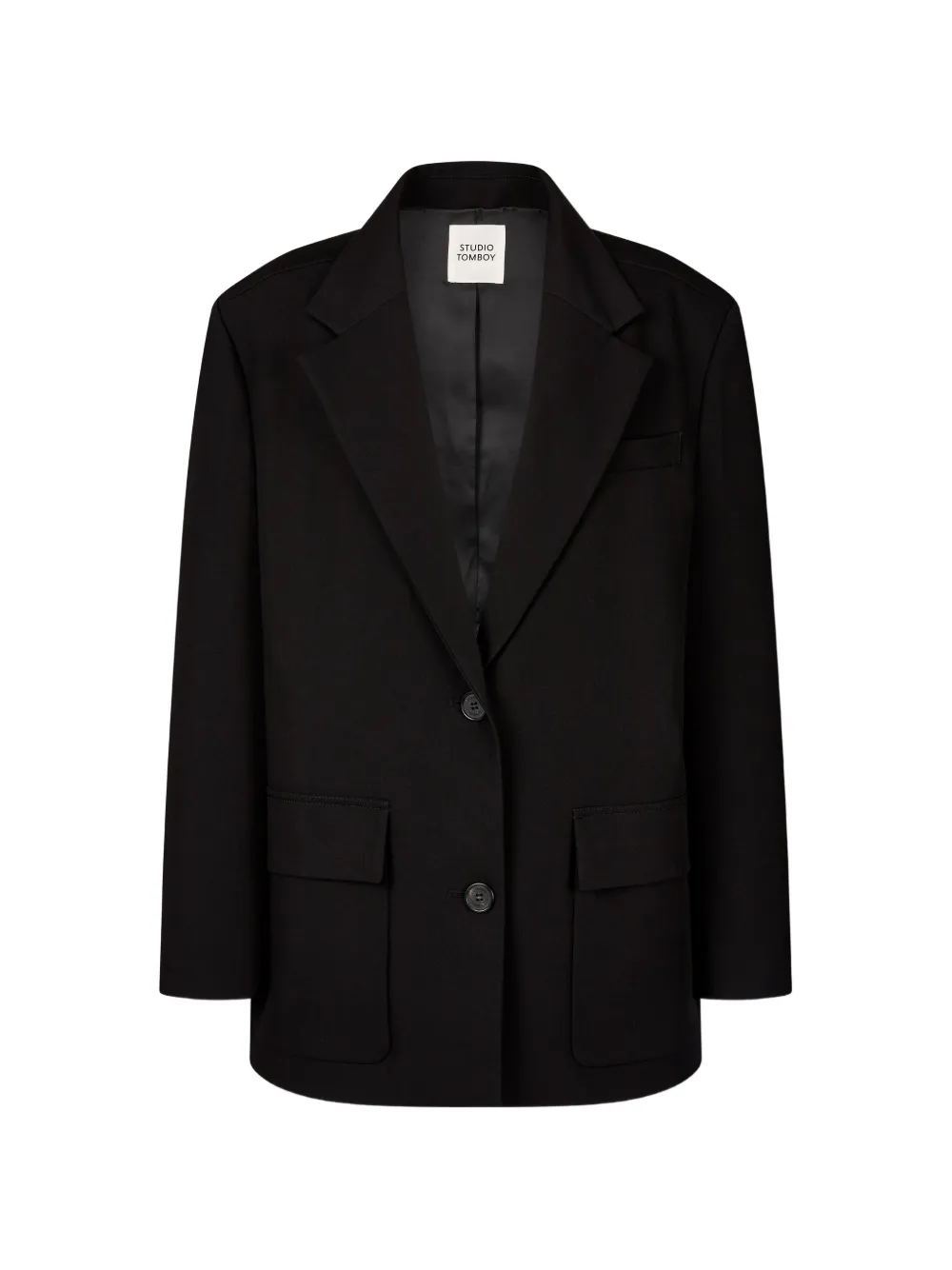 TOMBOY single-breasted blazer - Nero