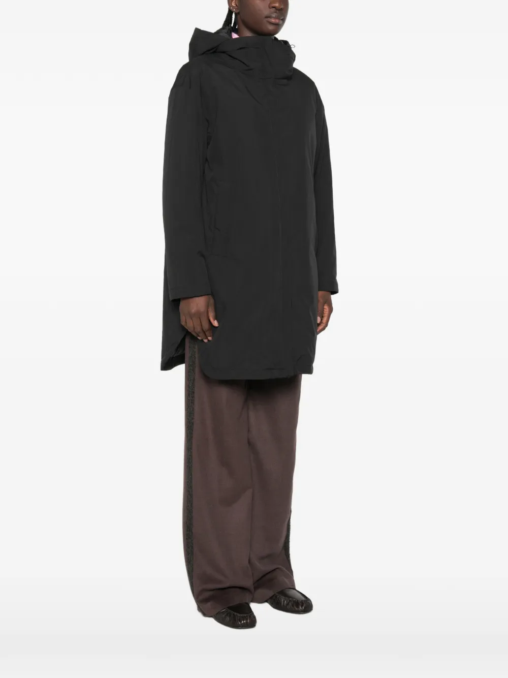 Herno Jack met capuchon Zwart