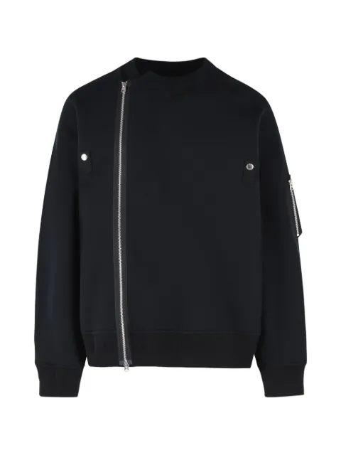 sacai asymmetric-zip jacket