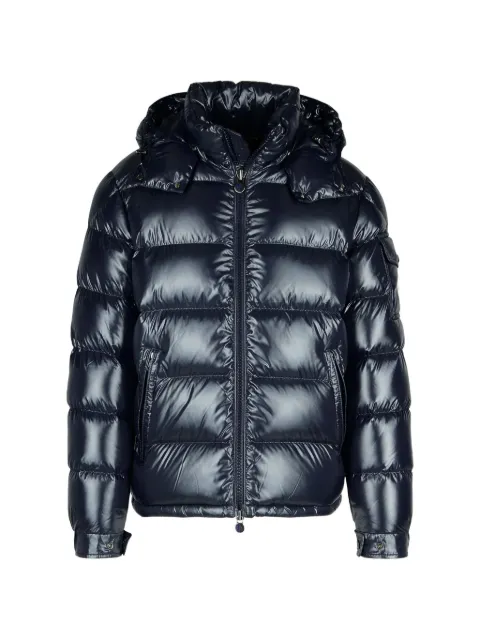 Moncler Maya hooded short down jacket