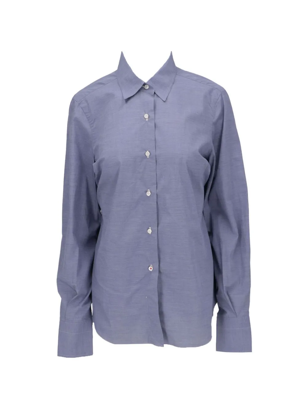 Isaia button-down long-sleeve shirt - Blue