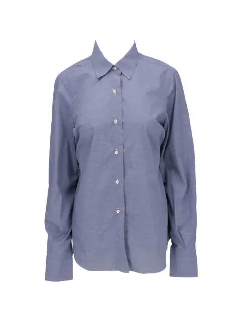 Isaia button-down long-sleeve shirt