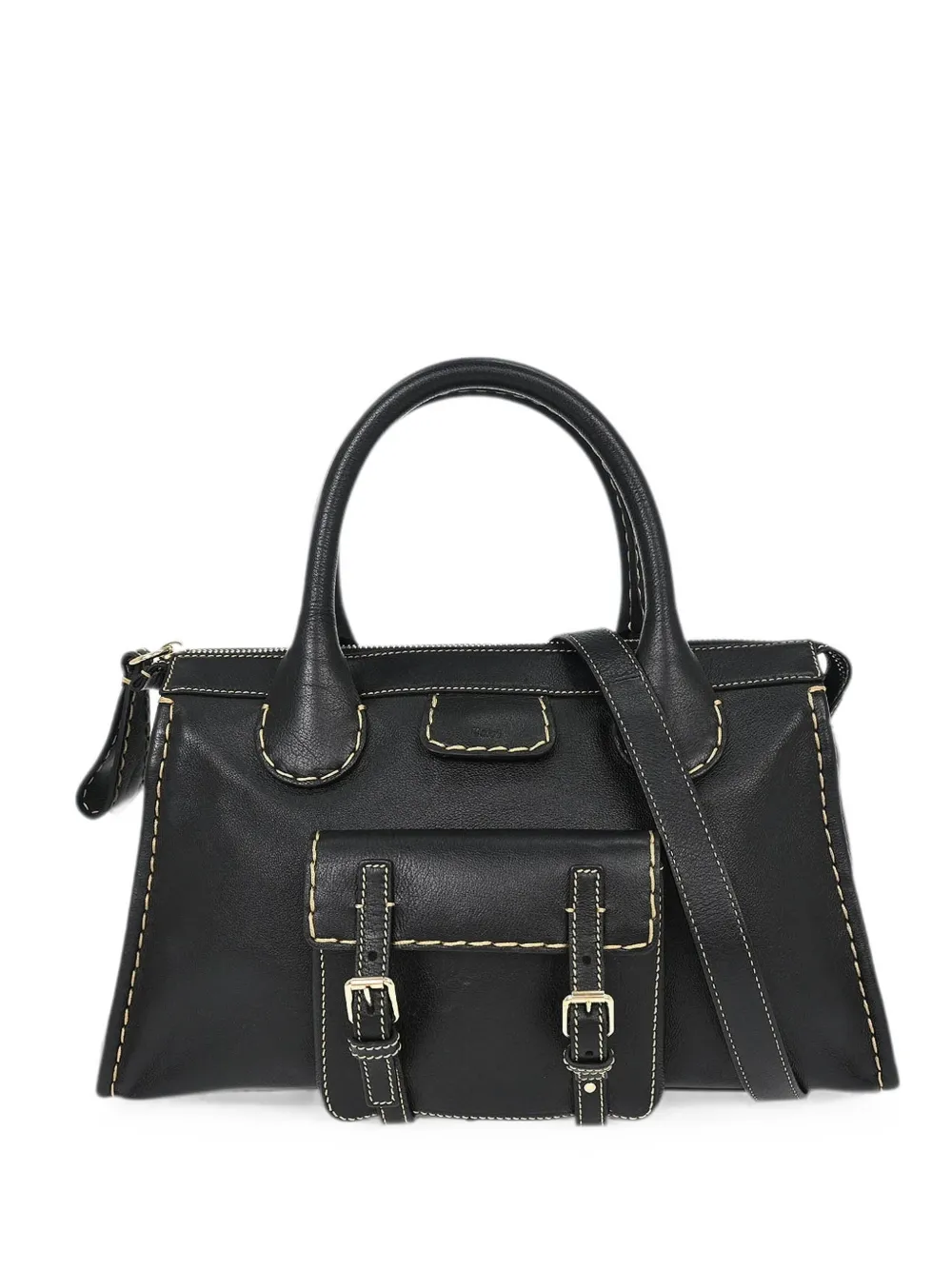 Chloé Pre-Owned 2021 Edith tote bag - Nero