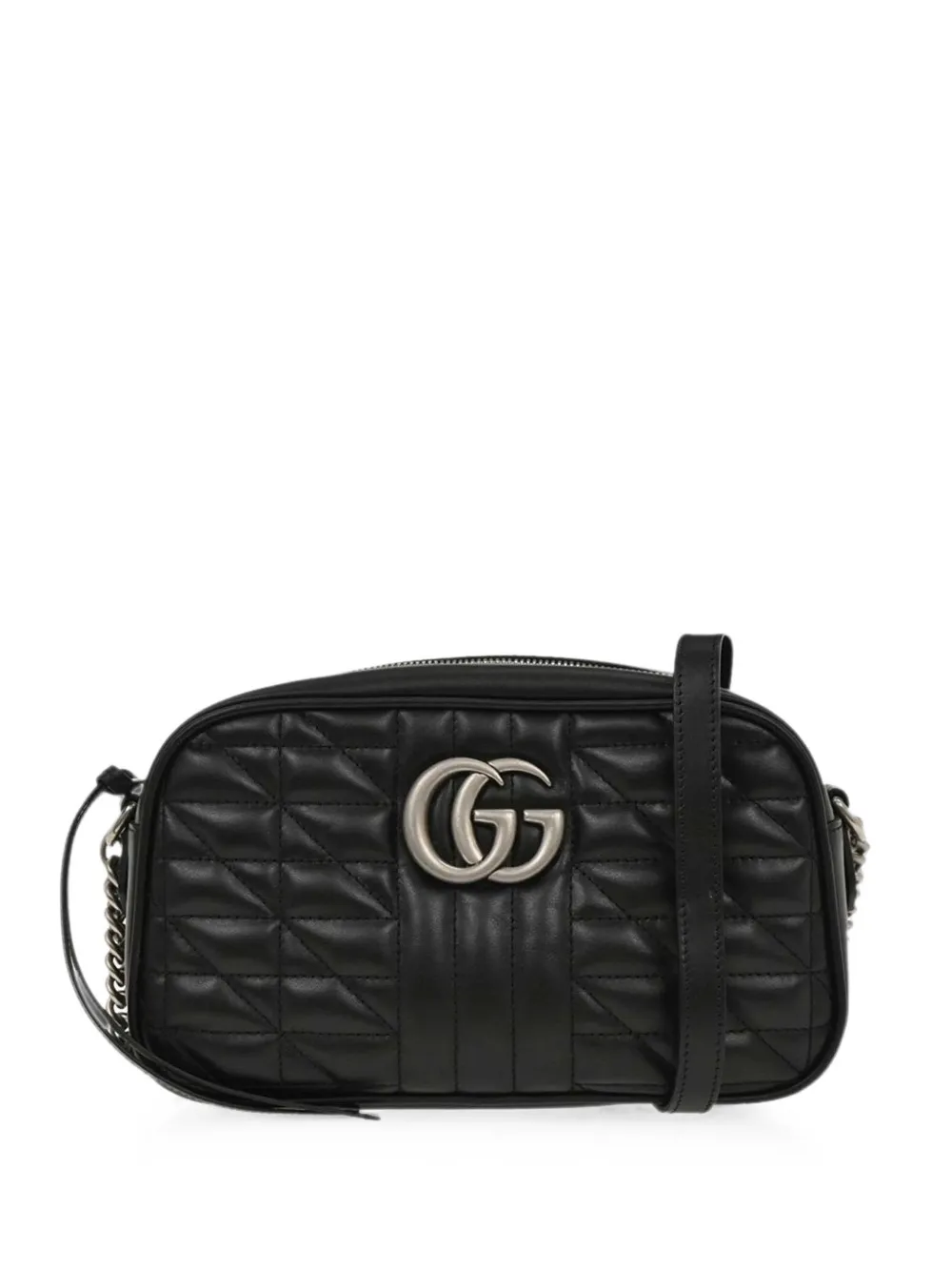 Gucci Pre-Owned 2022 GG Marmont camera bag - Nero