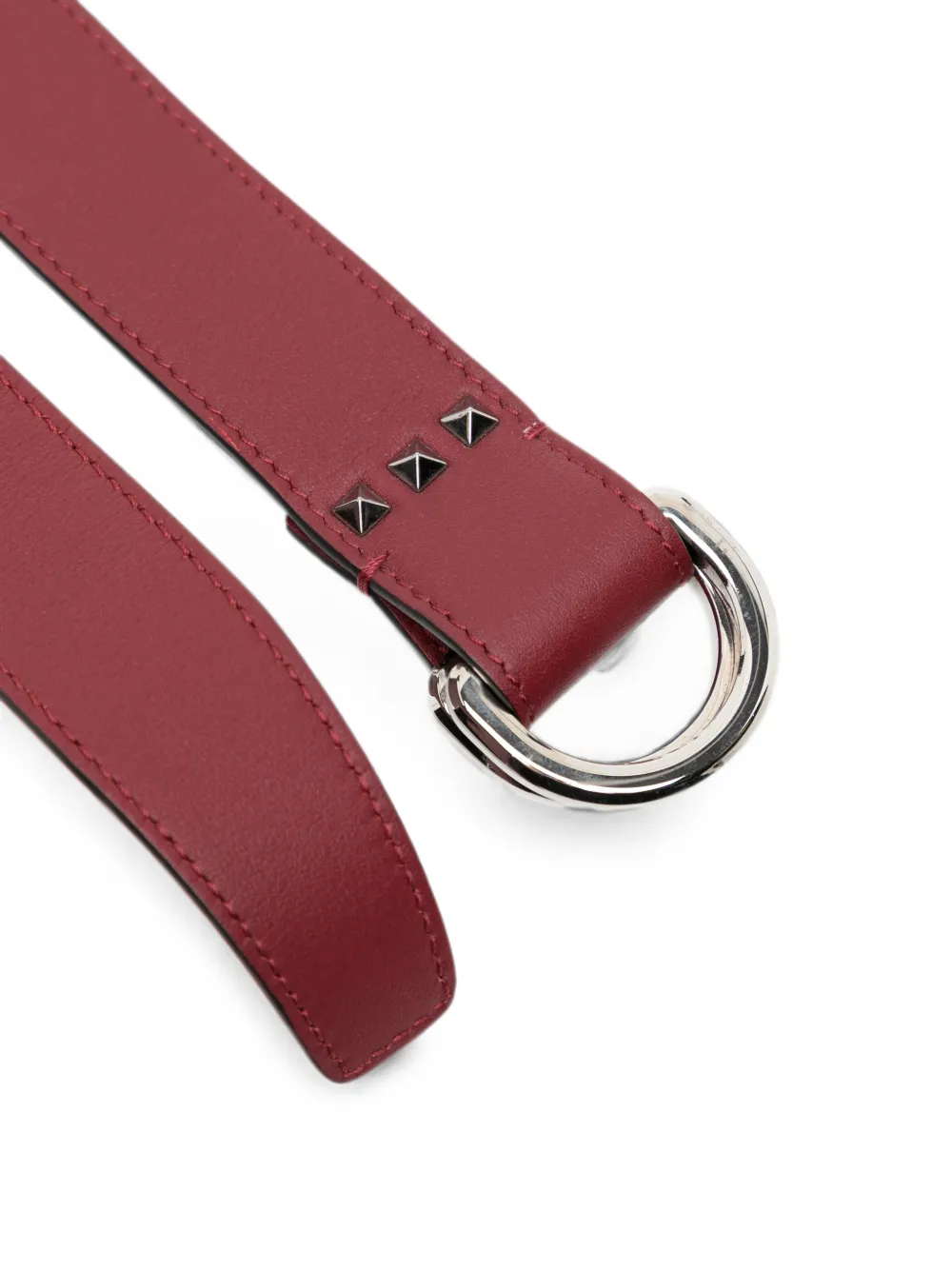 Valentino Garavani Rockstud riem Rood