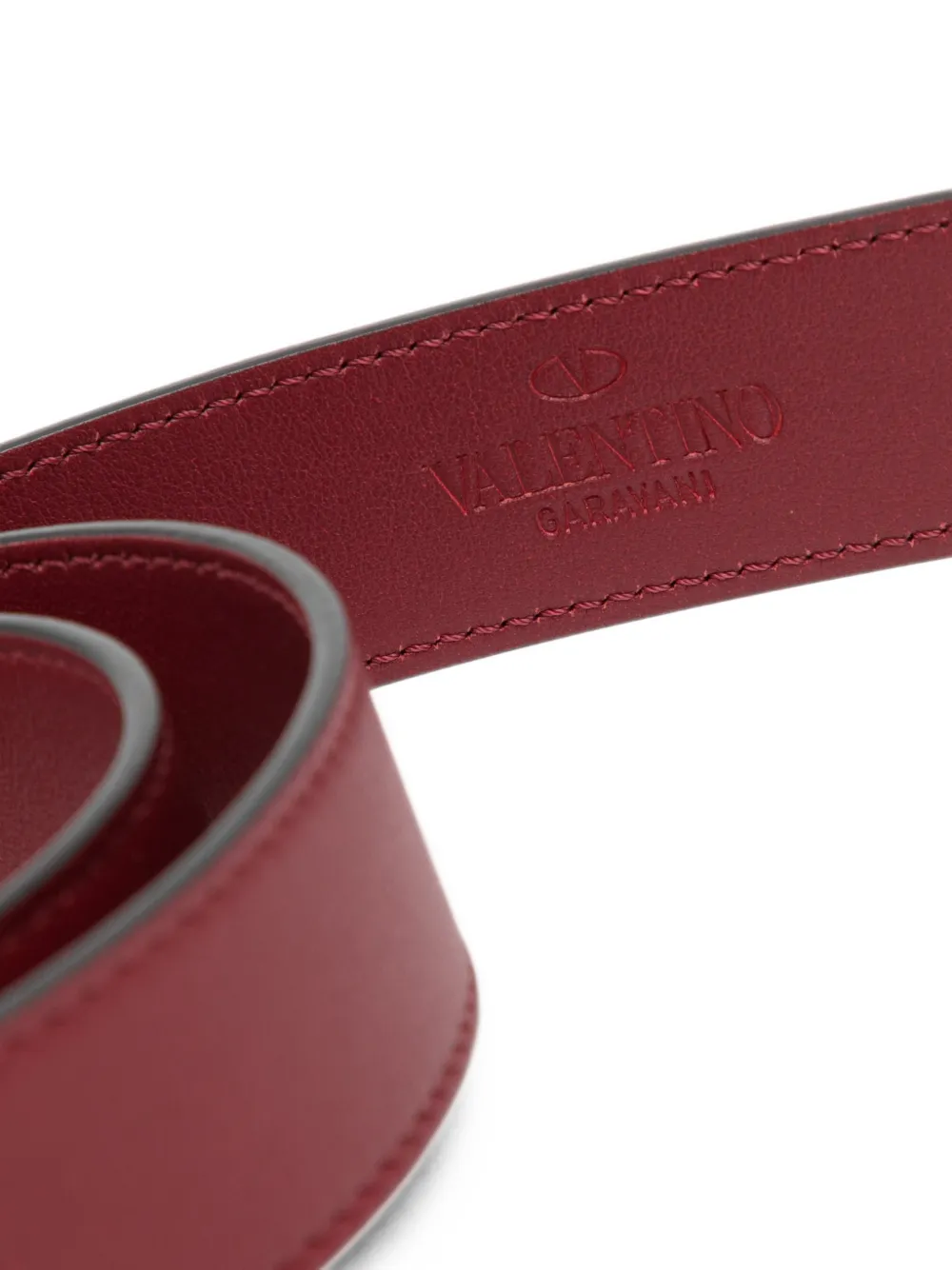 Valentino Garavani Rockstud riem Rood