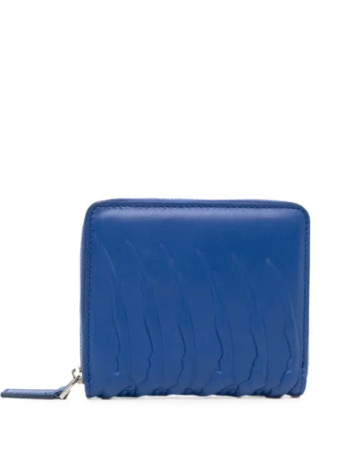 Alexander McQueen embossed wallet