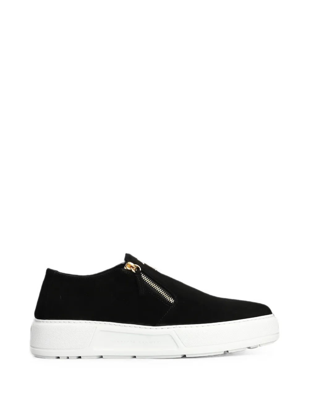 Giuseppe Zanotti zip-detail sneakers Zwart