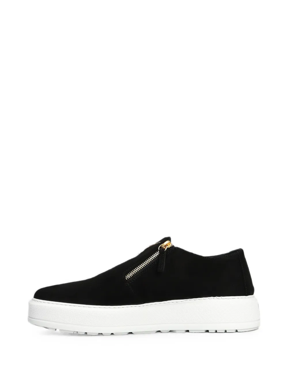 Giuseppe Zanotti zip-detail sneakers Zwart