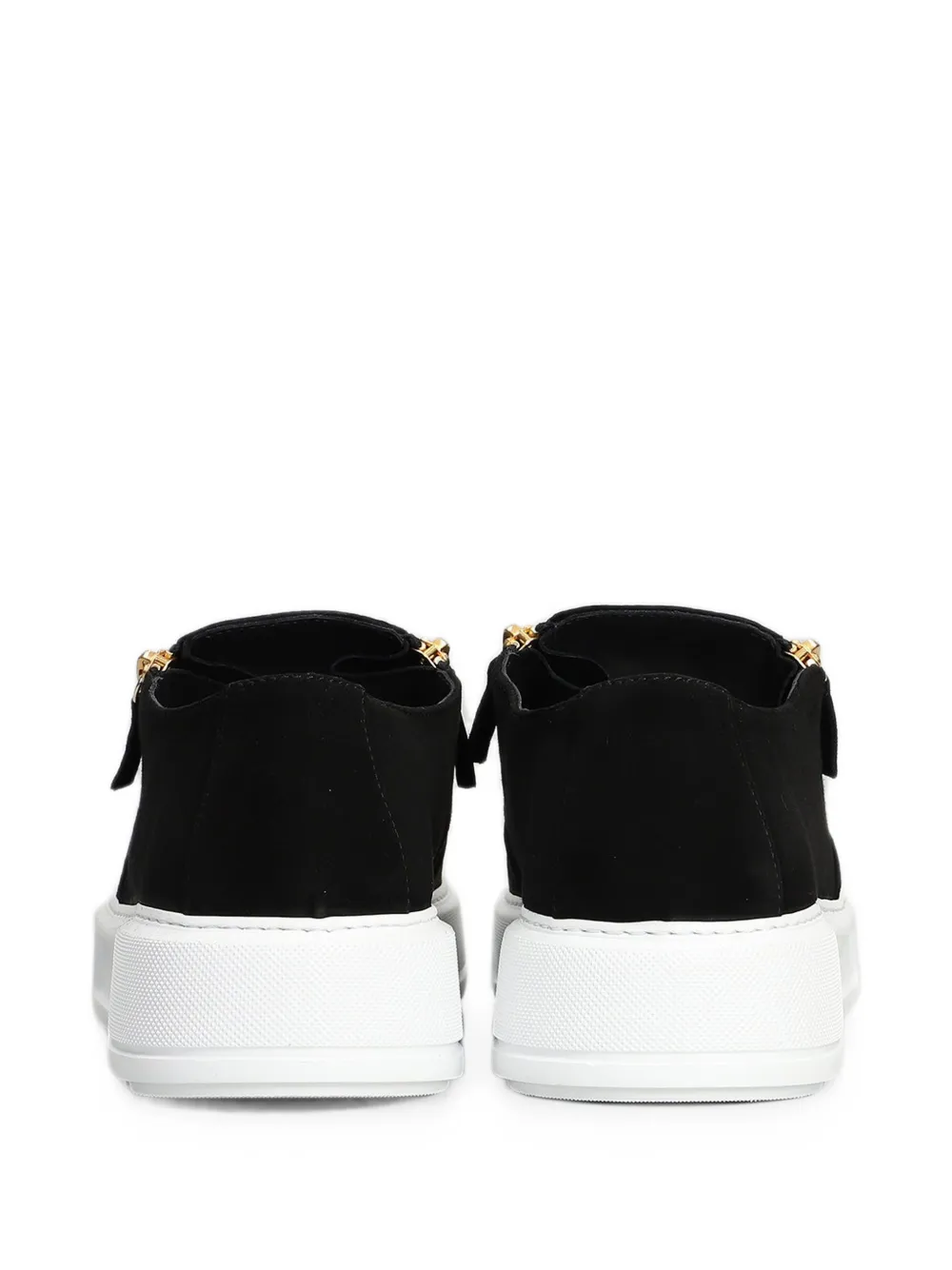 Giuseppe Zanotti zip-detail sneakers Zwart