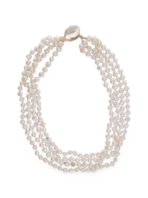 Vintage multi-strand pearl necklace
