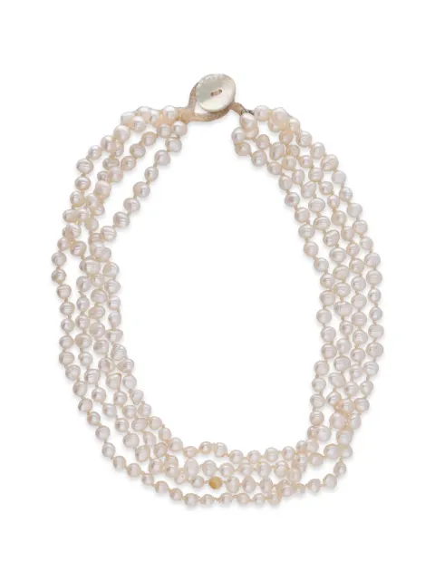 Vintage multi-strand pearl necklace