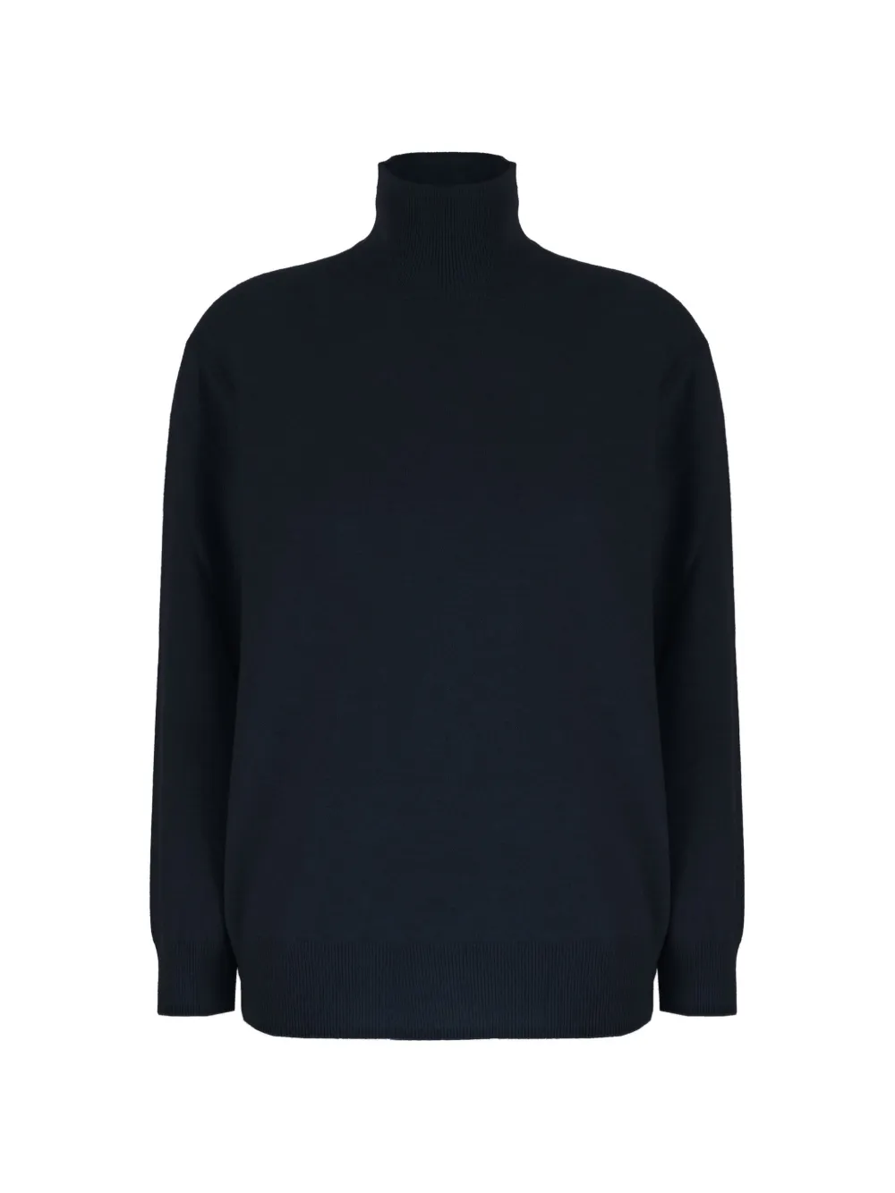 Malo roll-neck cashmere sweater - Schwarz