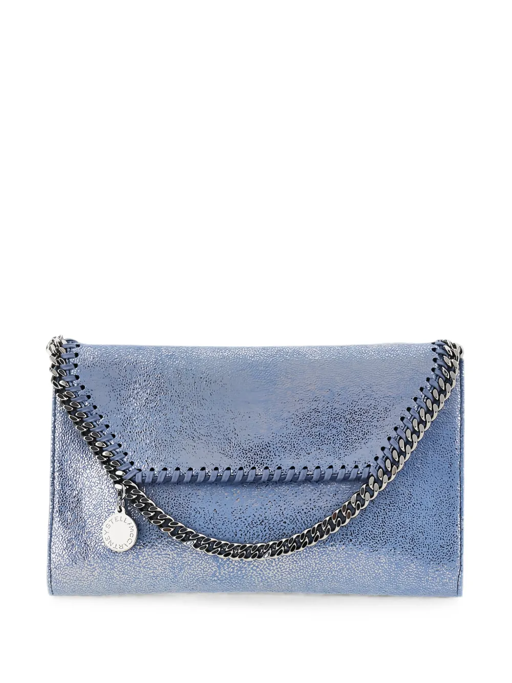 Stella McCartney Falabella chain-trim crossbody bag - Blau