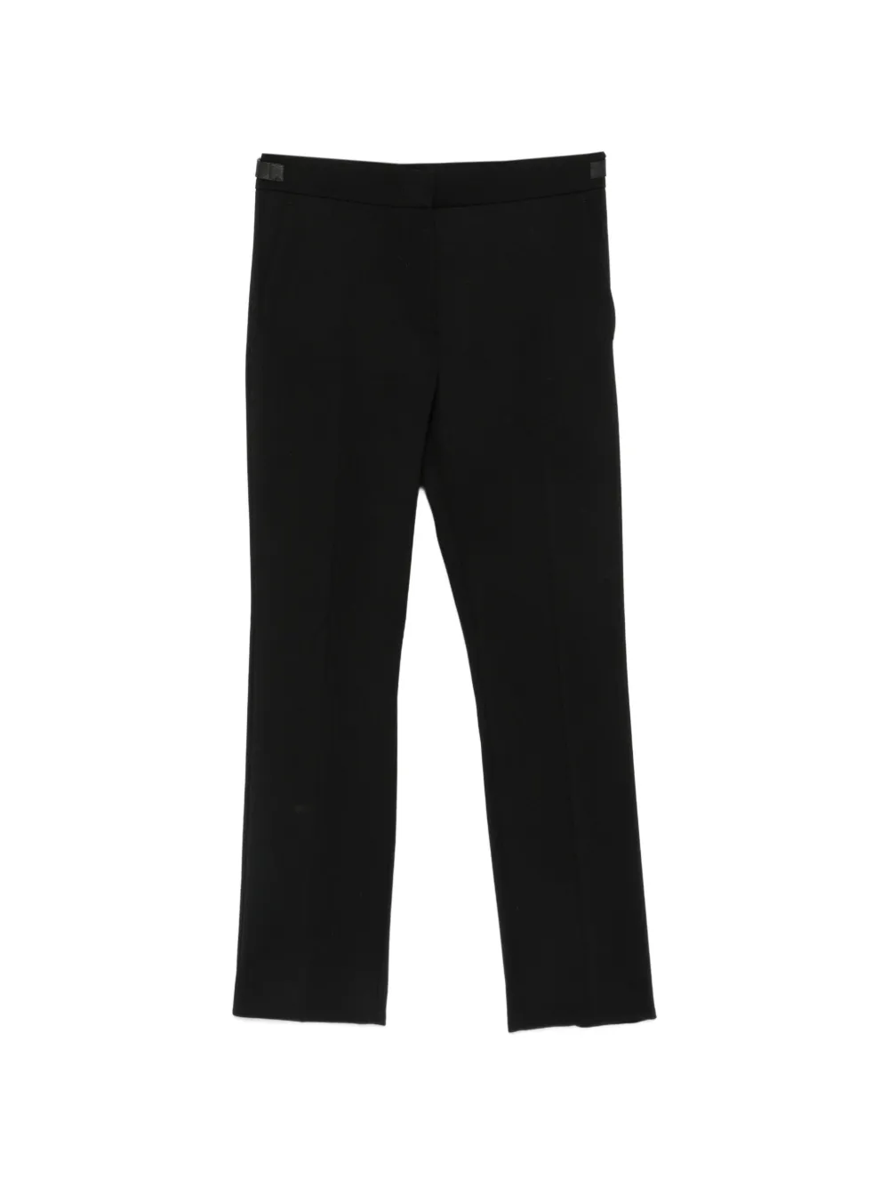 Max Mara stretch wool canvas trousers - Nero