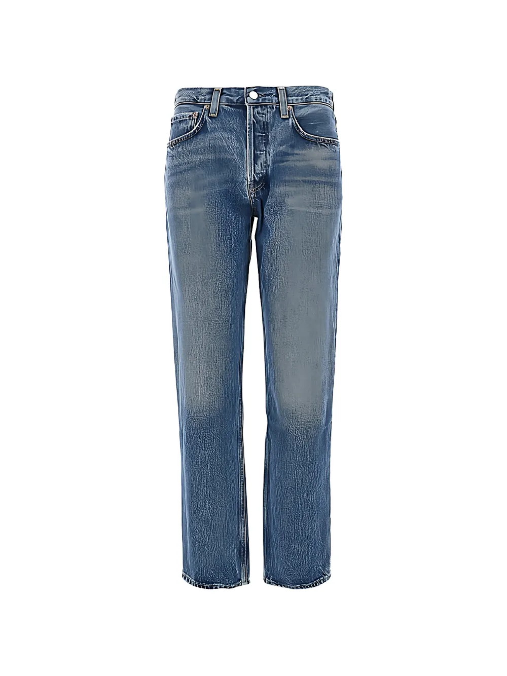 AGOLDE Romney straight-leg jeans - Blau